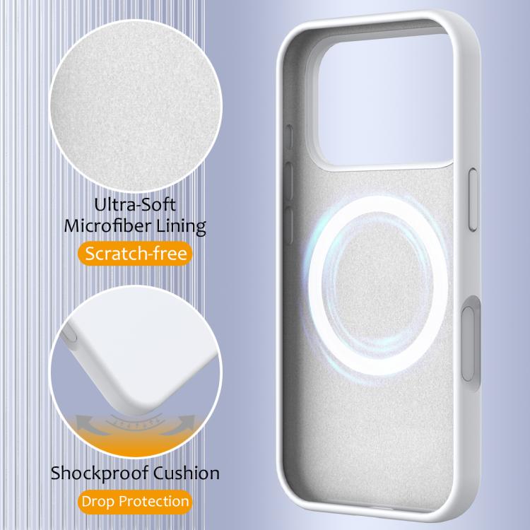 Shockproof Silicone Magsafe Phone Case, For iPhone 18 Pro / 17 Pro, For iPhone 18 Pro Max / 17 Pro Max, For iPhone 17e / 16e, For iPhone 17, For iPhone Air