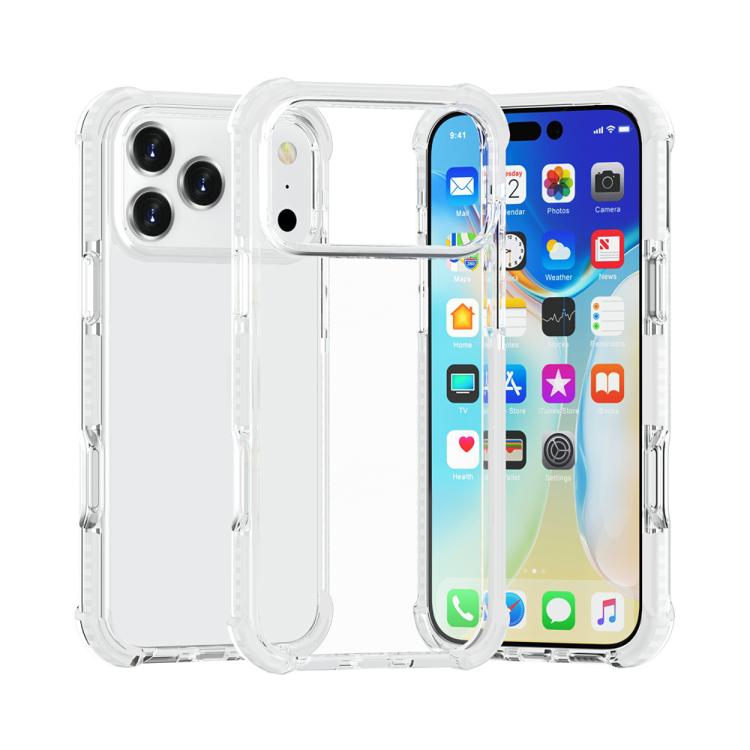 Four-corner Shockproof TPU Hybrid Acrylic Phone Case, For iPhone 18 Pro / 17 Pro, For iPhone 18 Pro Max / 17 Pro Max, For iPhone 17, For iPhone Air