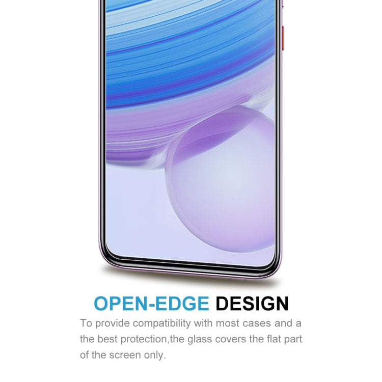 For Xiaomi Redmi 10X 4G 10 PCS Half-screen Transparent Tempered Glass Film, For Xiaomi Redmi 10X 4G (10 PCS)