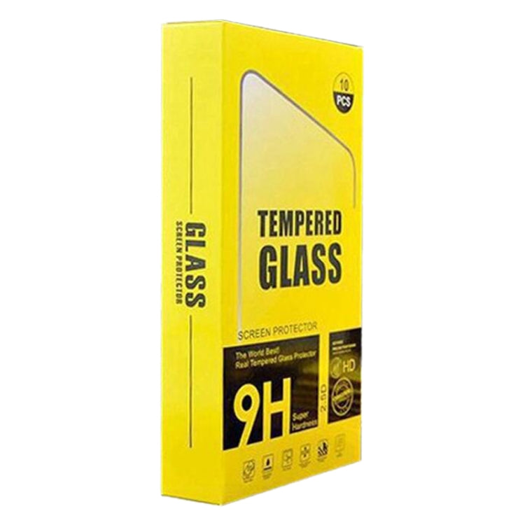 For Xiaomi Redmi 10X 4G 10 PCS Half-screen Transparent Tempered Glass Film, For Xiaomi Redmi 10X 4G (10 PCS)