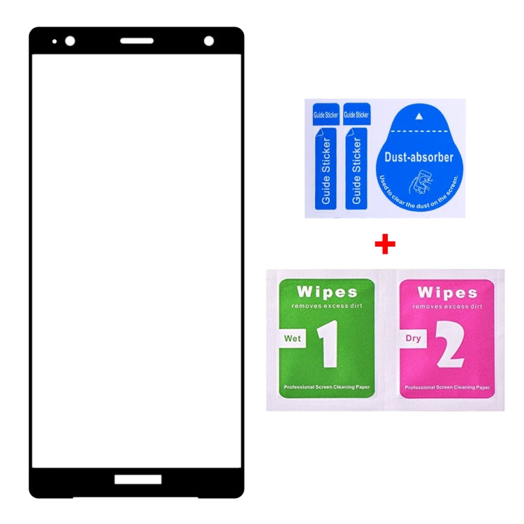 3D Curved Edge Full Screen Tempered Glass Film, For Sony Xperia XA2 Plus, For Sony Xperia XZ2, For Sony Xperia XZ2 Compact, For Sony Xperia XA2 Ultra