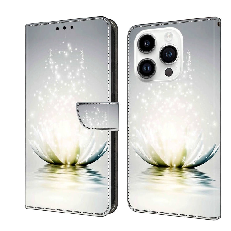 Crystal 3D Shockproof Protective Leather Phone Case, For iPhone 14 Pro, For iPhone 15 Plus