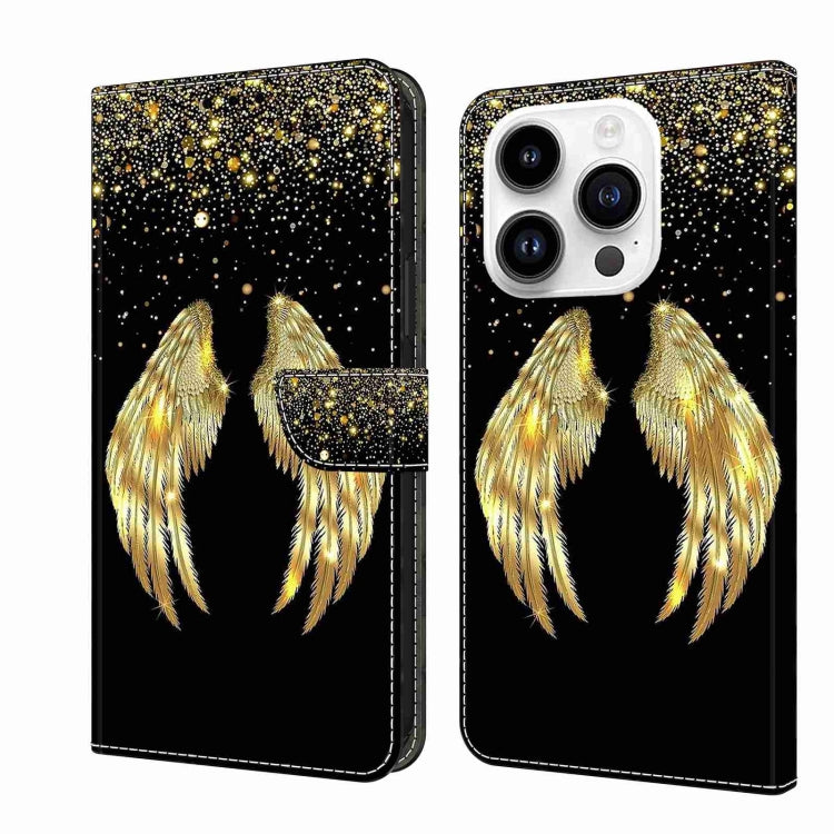 Crystal 3D Shockproof Protective Leather Phone Case, For iPhone 14 Pro, For iPhone 15 Plus