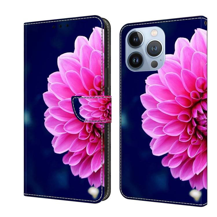 Crystal 3D Shockproof Protective Leather Phone Case, For iPhone 14 Plus, For iPhone 15 Pro Max