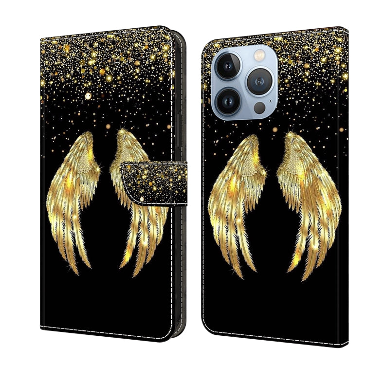Crystal 3D Shockproof Protective Leather Phone Case, For iPhone 14 Plus, For iPhone 15 Pro Max