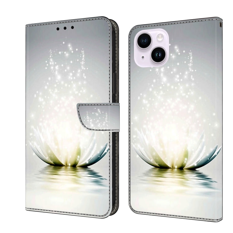 Crystal 3D Shockproof Protective Leather Phone Case, For iPhone 14 Pro, For iPhone 15 Plus