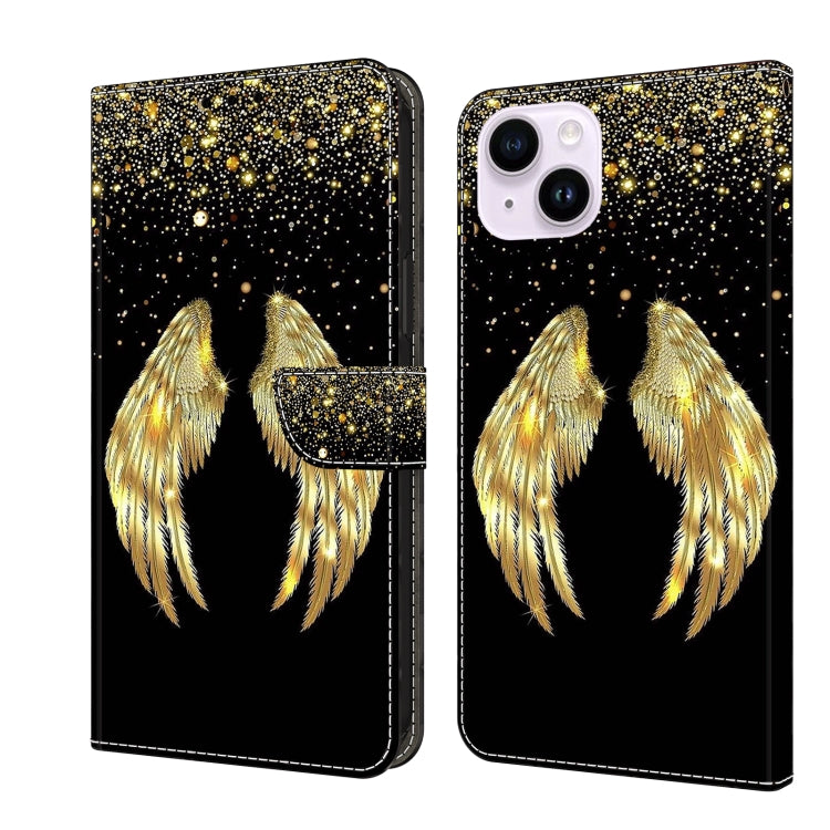 Crystal 3D Shockproof Protective Leather Phone Case, For iPhone 14 Pro, For iPhone 15 Plus
