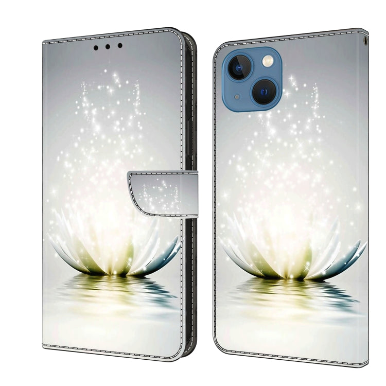Crystal 3D Shockproof Protective Leather Phone Case, For iPhone 15, For iPhone 14 Pro Max