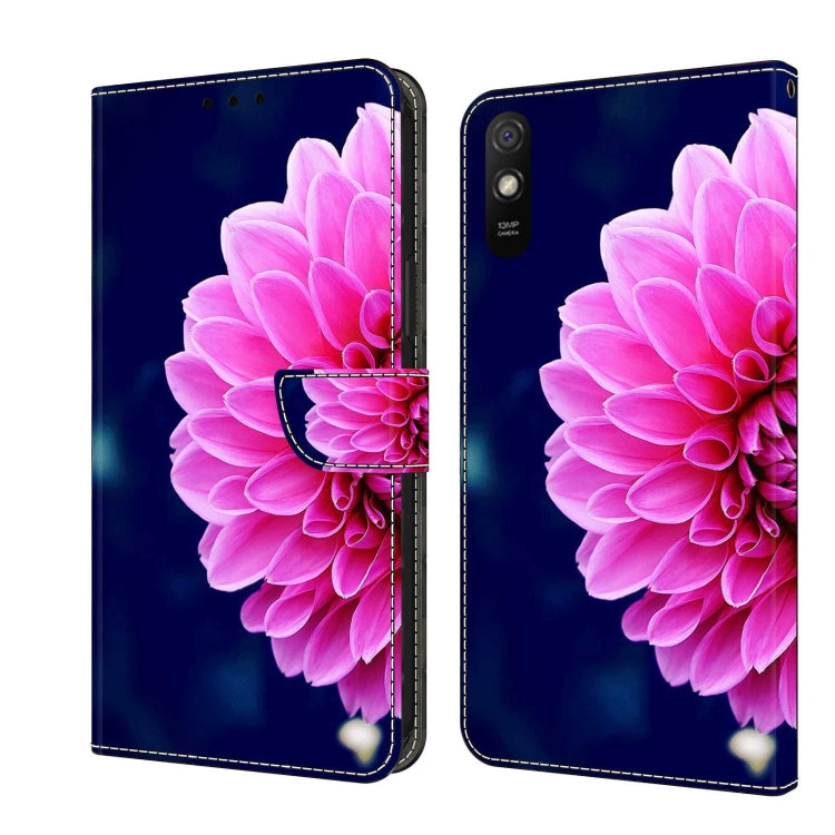 Crystal 3D Shockproof Protective Leather Phone Case, For Xiaomi Redmi 9T, For Xiaomi Redmi 9A