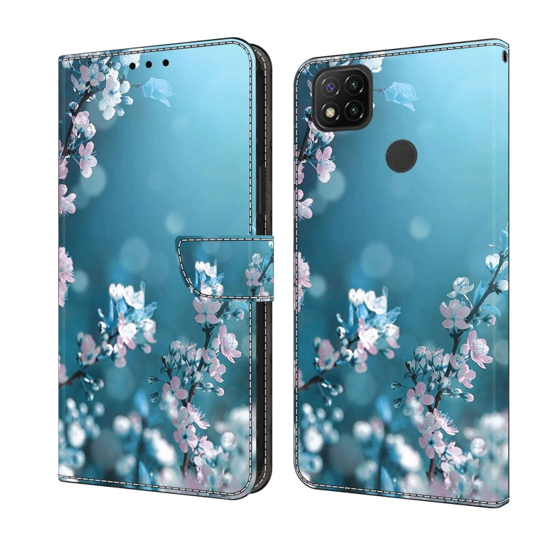 Crystal 3D Shockproof Protective Leather Phone Case, For Xiaomi Redmi 9, For Xiaomi Redmi 9C