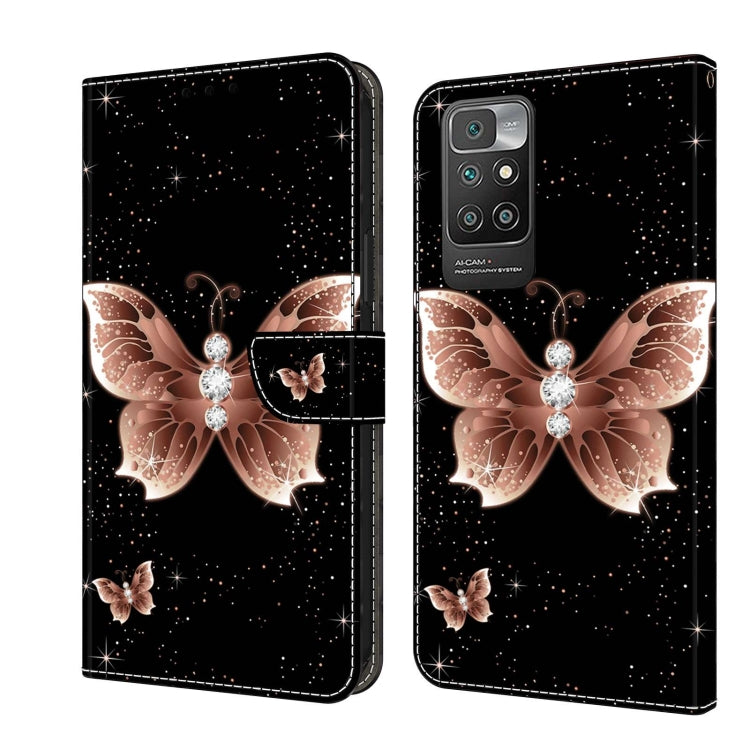 Crystal 3D Shockproof Protective Leather Phone Case, For Xiaomi Redmi Note 12 Pro Global, For Xiaomi Redmi 10