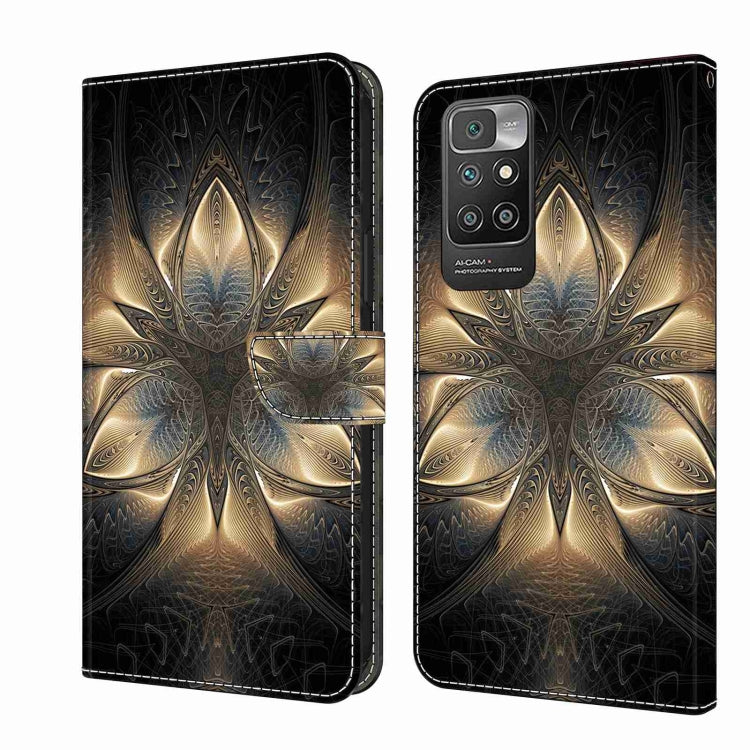 Crystal 3D Shockproof Protective Leather Phone Case, For Xiaomi Redmi Note 12 Pro Global, For Xiaomi Redmi 10