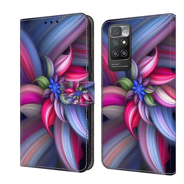 Crystal 3D Shockproof Protective Leather Phone Case, For Xiaomi Redmi Note 12 Pro Global, For Xiaomi Redmi 10
