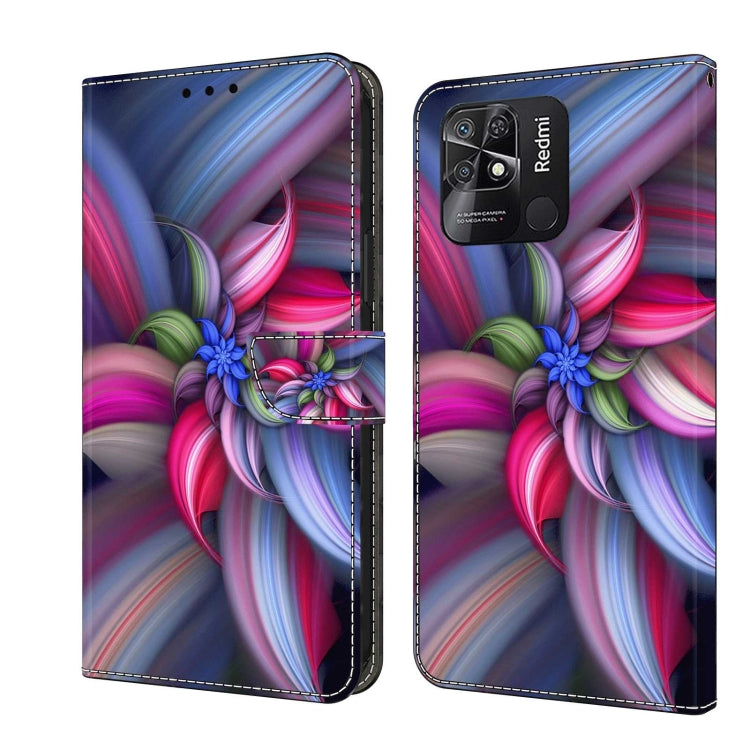 Crystal 3D Shockproof Protective Leather Phone Case, For Xiaomi Redmi Note 11 Global, For Xiaomi Redmi 10C