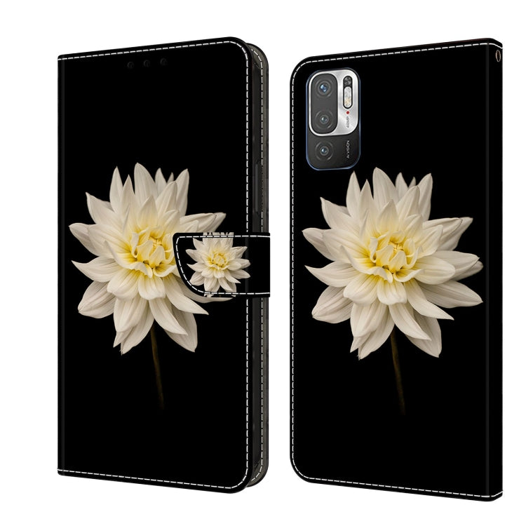 Crystal 3D Shockproof Protective Leather Phone Case, For Xiaomi Redmi Note 10 5G, For Xiaomi Redmi Note 10 4G