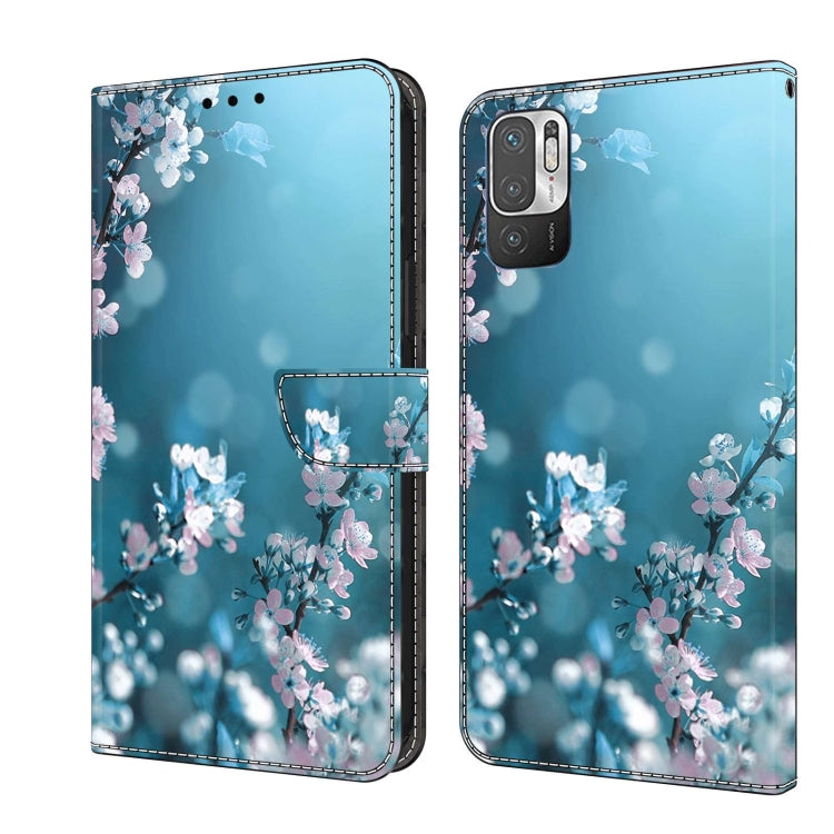 Crystal 3D Shockproof Protective Leather Phone Case, For Xiaomi Redmi Note 10 5G, For Xiaomi Redmi Note 10 4G