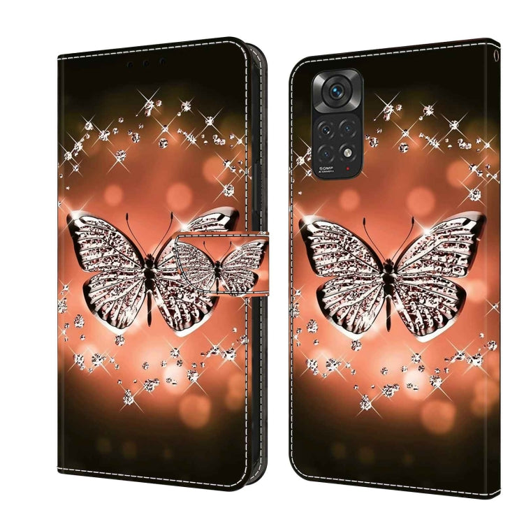 Crystal 3D Shockproof Protective Leather Phone Case, For Xiaomi Redmi Note 11 Global, For Xiaomi Redmi 10C