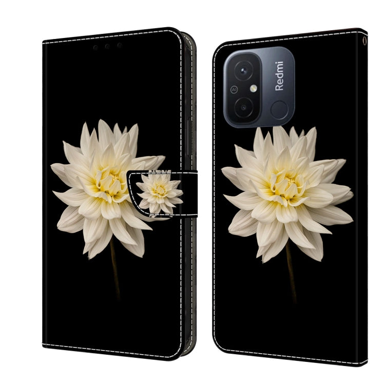 Crystal 3D Shockproof Protective Leather Phone Case, For Xiaomi Redmi Note 12 5G Global / Poco X5, For Xiaomi Redmi 11A 4G / Redmi 12C Global