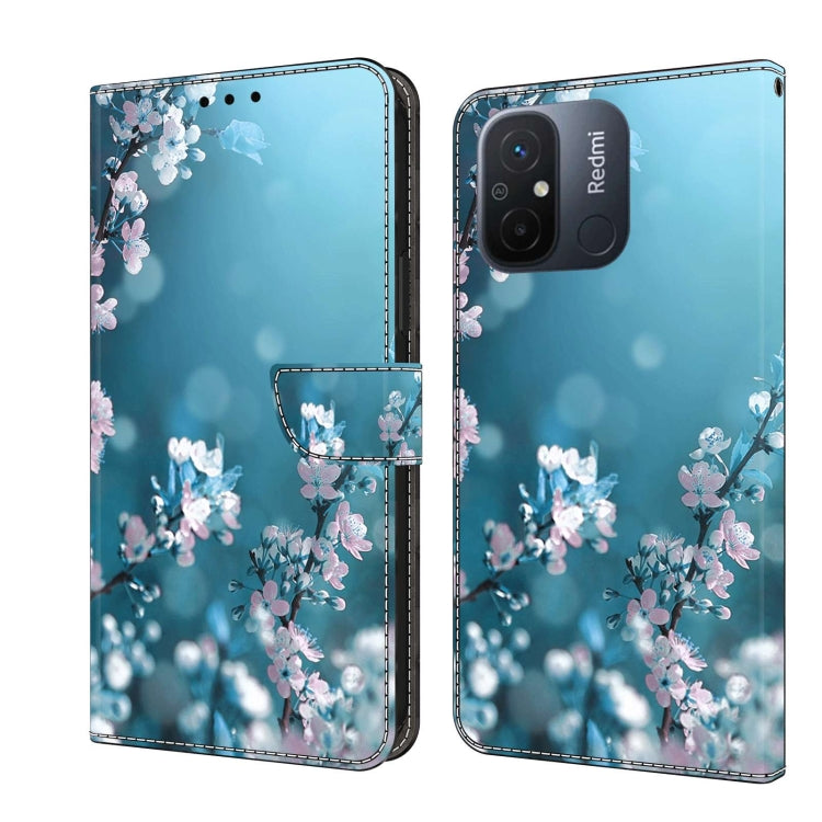 Crystal 3D Shockproof Protective Leather Phone Case, For Xiaomi Redmi Note 12 5G Global / Poco X5, For Xiaomi Redmi 11A 4G / Redmi 12C Global