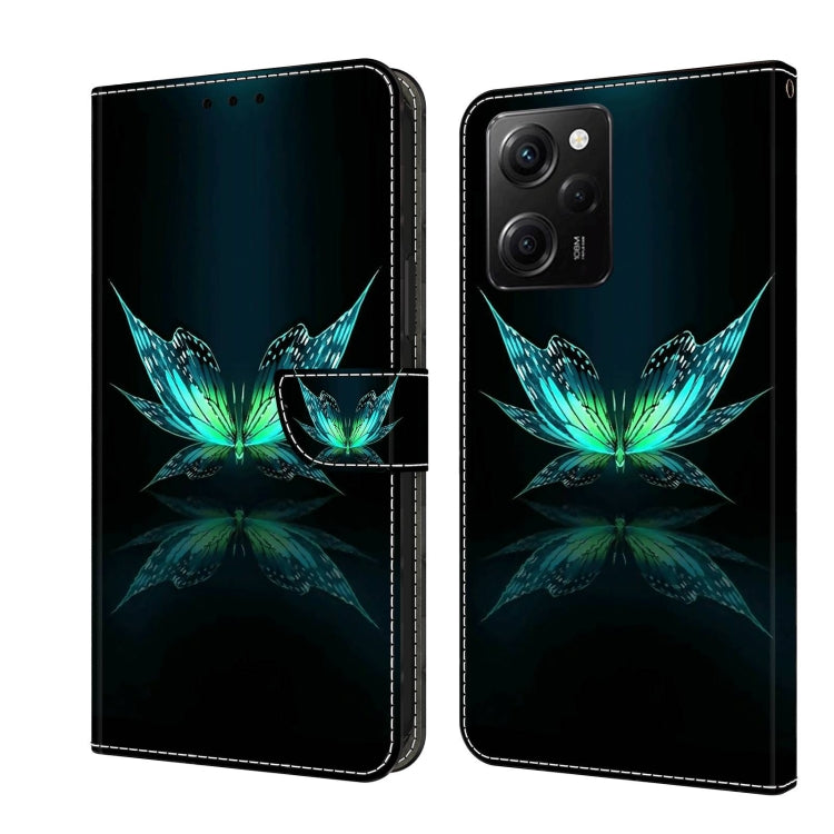 Crystal 3D Shockproof Protective Leather Phone Case, For Xiaomi Redmi Note 12 Pro Global, For Xiaomi Redmi 10