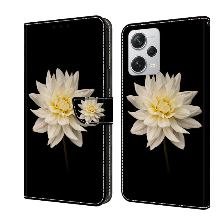Crystal 3D Shockproof Protective Leather Phone Case, For Xiaomi Redmi Note 12 4G, For Xiaomi Redmi Note 12 Pro+