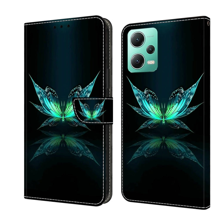 Crystal 3D Shockproof Protective Leather Phone Case, For Xiaomi Redmi Note 12 5G Global / Poco X5, For Xiaomi Redmi 11A 4G / Redmi 12C Global