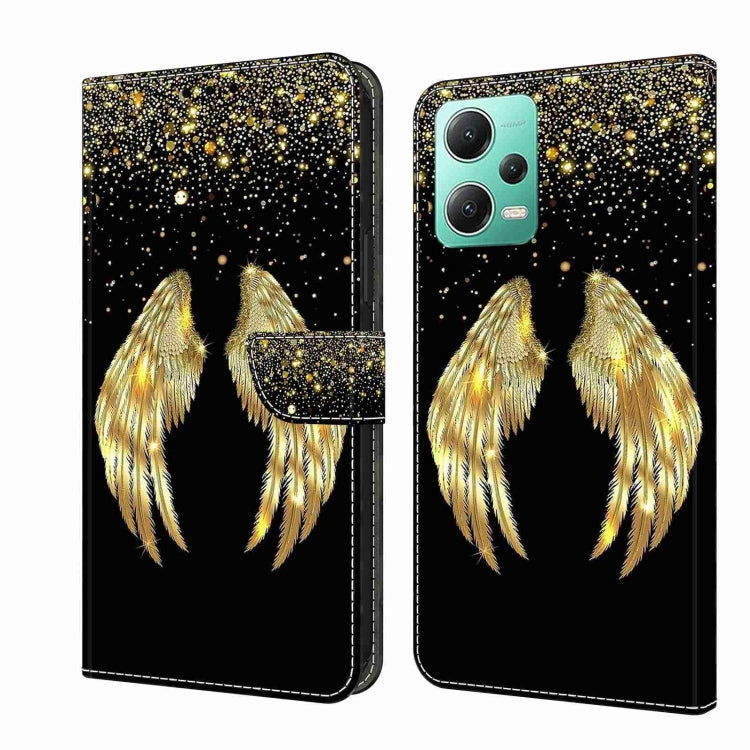 Crystal 3D Shockproof Protective Leather Phone Case, For Xiaomi Redmi Note 12 5G Global / Poco X5, For Xiaomi Redmi 11A 4G / Redmi 12C Global