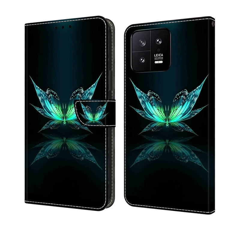 Crystal 3D Shockproof Protective Leather Phone Case, For Xiaomi 13, For Xiaomi Redmi Note 11 Pro 5G / 4G Global