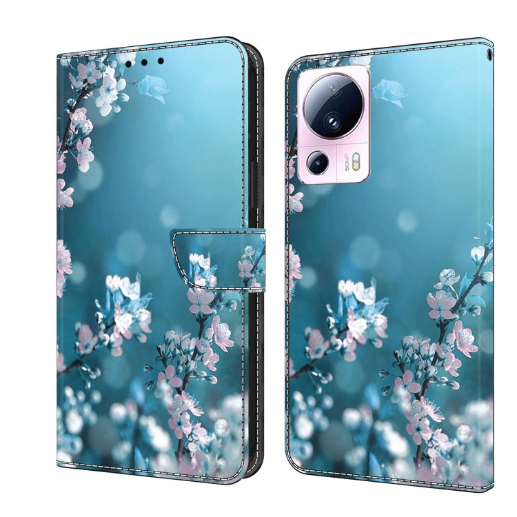 Crystal 3D Shockproof Protective Leather Phone Case, For Xiaomi 13 Lite, For Xiaomi 13 Pro