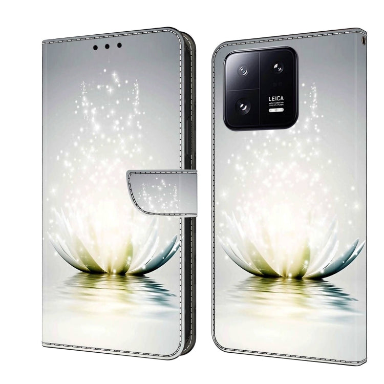 Crystal 3D Shockproof Protective Leather Phone Case, For Xiaomi 13 Lite, For Xiaomi 13 Pro