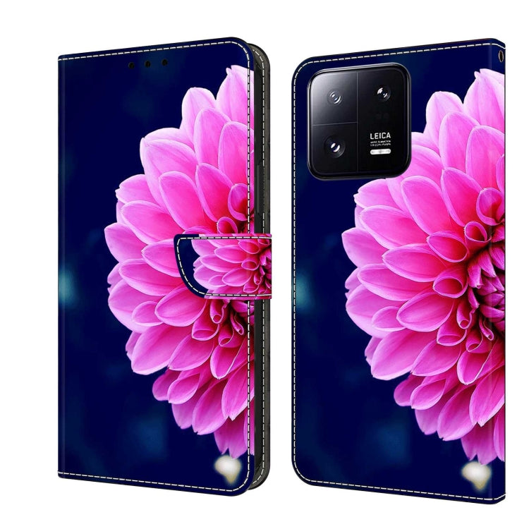 Crystal 3D Shockproof Protective Leather Phone Case, For Xiaomi 13 Lite, For Xiaomi 13 Pro