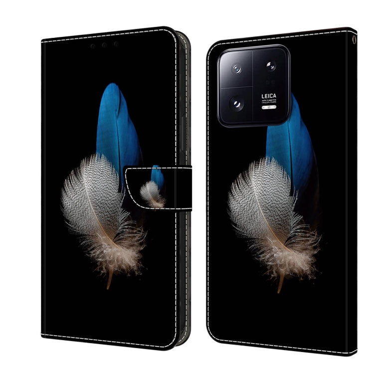 Crystal 3D Shockproof Protective Leather Phone Case, For Xiaomi 13 Lite, For Xiaomi 13 Pro