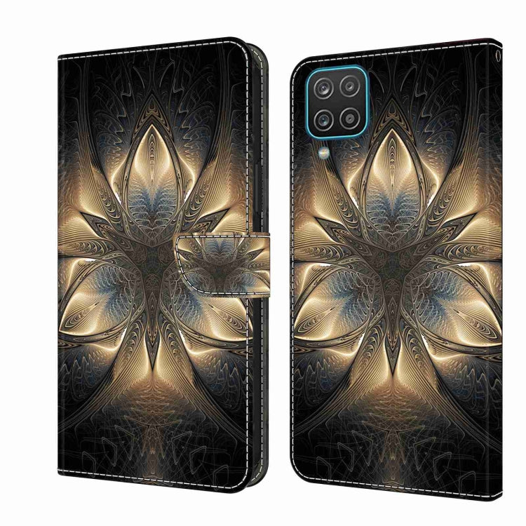 Crystal 3D Shockproof Protective Leather Phone Case, For Samsung Galaxy A12 4G / 5G, For Samsung Galaxy A13 4G / 5G / A04S
