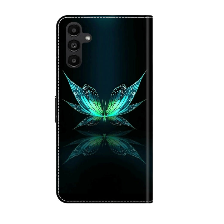 Crystal 3D Shockproof Protective Leather Phone Case, For Samsung Galaxy A14 4G / 5G, For Samsung Galaxy A24
