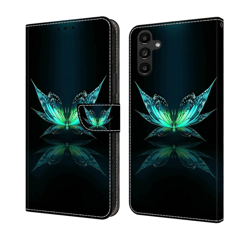 Crystal 3D Shockproof Protective Leather Phone Case, For Samsung Galaxy A14 4G / 5G, For Samsung Galaxy A24