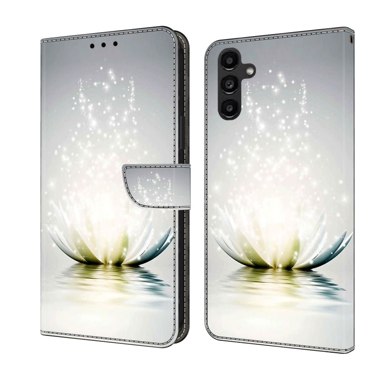 Crystal 3D Shockproof Protective Leather Phone Case, For Samsung Galaxy A14 4G / 5G, For Samsung Galaxy A24