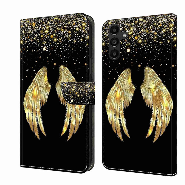 Crystal 3D Shockproof Protective Leather Phone Case, For Samsung Galaxy A14 4G / 5G, For Samsung Galaxy A24