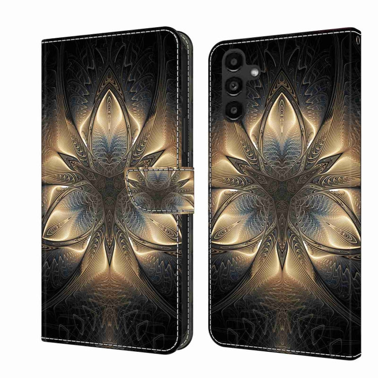 Crystal 3D Shockproof Protective Leather Phone Case, For Samsung Galaxy A14 4G / 5G, For Samsung Galaxy A24