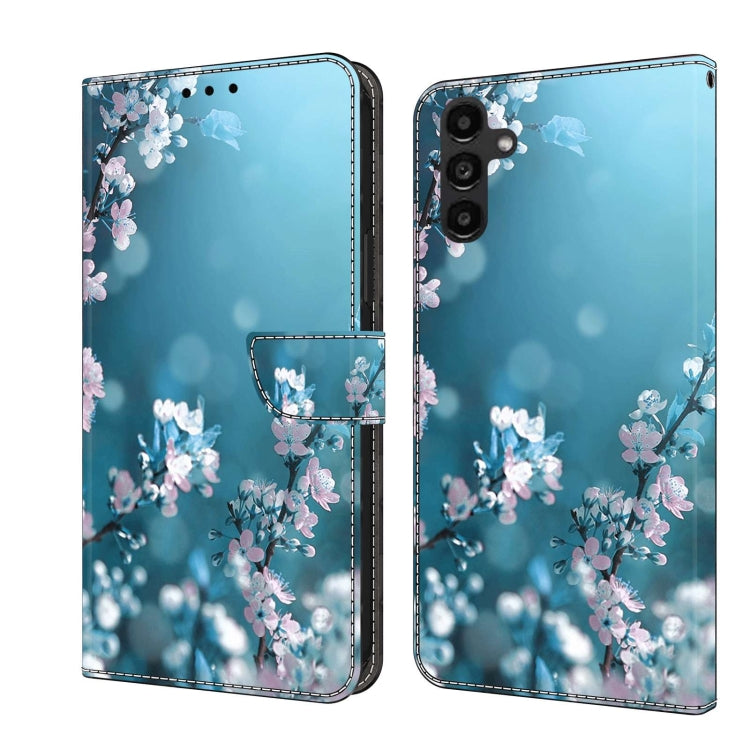 Crystal 3D Shockproof Protective Leather Phone Case, For Samsung Galaxy A14 4G / 5G, For Samsung Galaxy A24