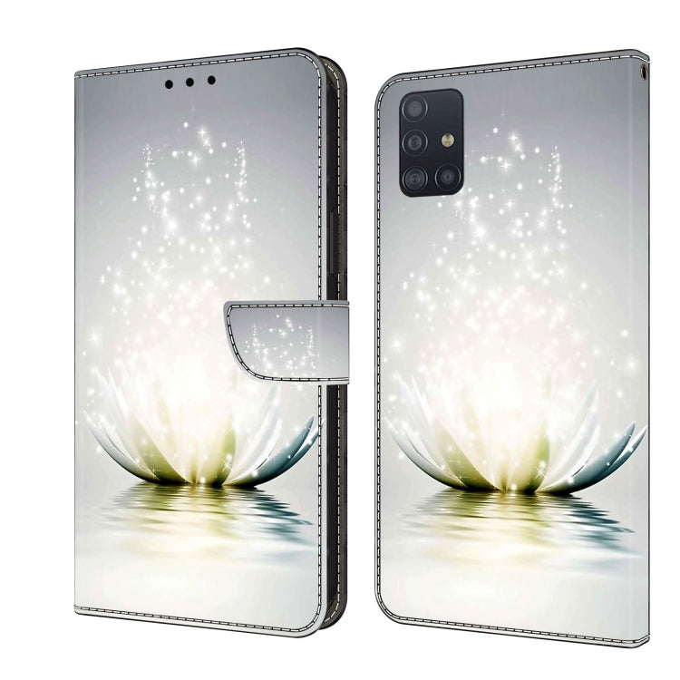 Crystal 3D Shockproof Protective Leather Phone Case, For Samsung Galaxy A51 4G, For Samsung Galaxy A50