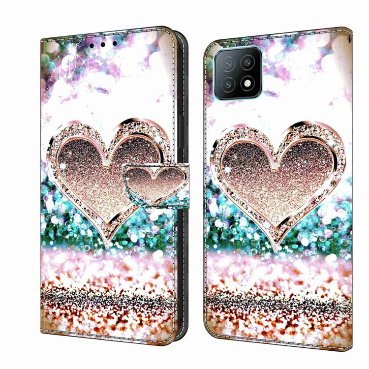 Crystal 3D Shockproof Protective Leather Phone Case, For Samsung Galaxy A03s, For Samsung Galaxy A53