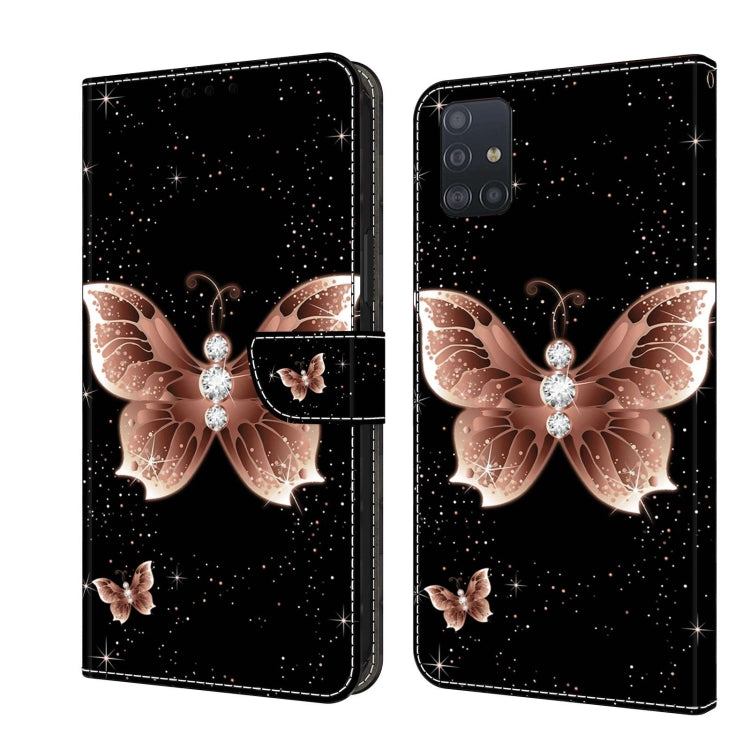Crystal 3D Shockproof Protective Leather Phone Case, For Samsung Galaxy A21s, For Samsung Galaxy A71 4G