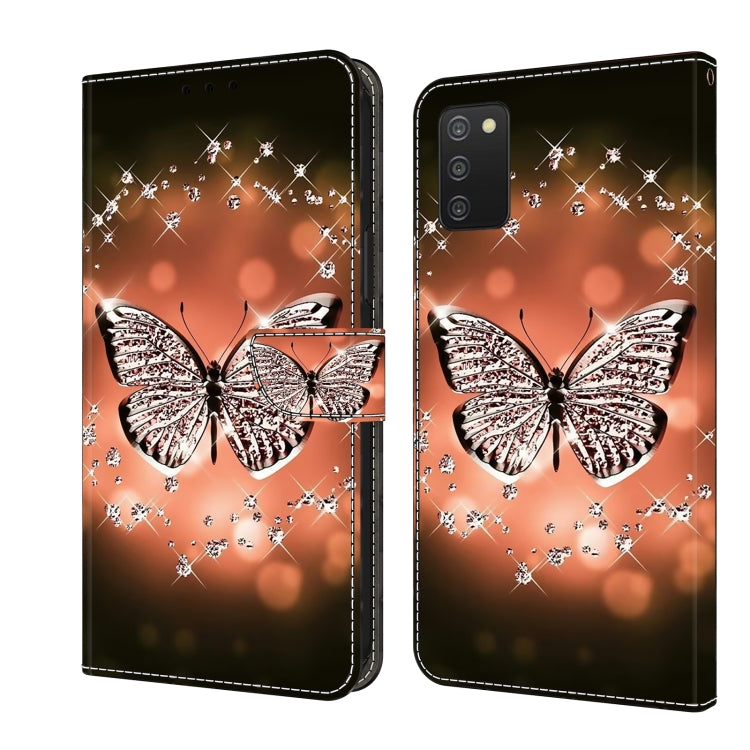 Crystal 3D Shockproof Protective Leather Phone Case, For Samsung Galaxy A03s, For Samsung Galaxy A53