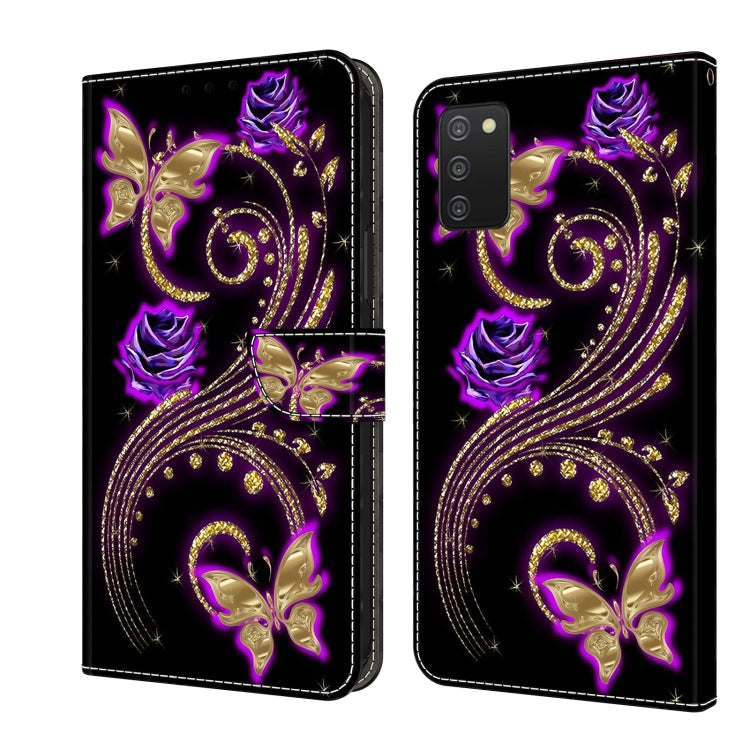 Crystal 3D Shockproof Protective Leather Phone Case, For Samsung Galaxy A03s, For Samsung Galaxy A53
