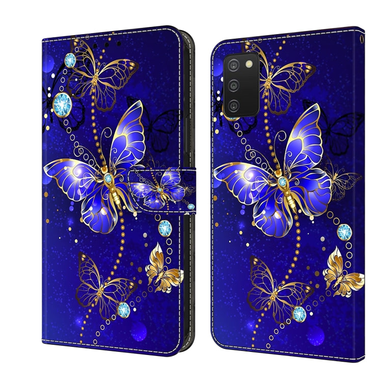 Crystal 3D Shockproof Protective Leather Phone Case, For Samsung Galaxy A03s, For Samsung Galaxy A53