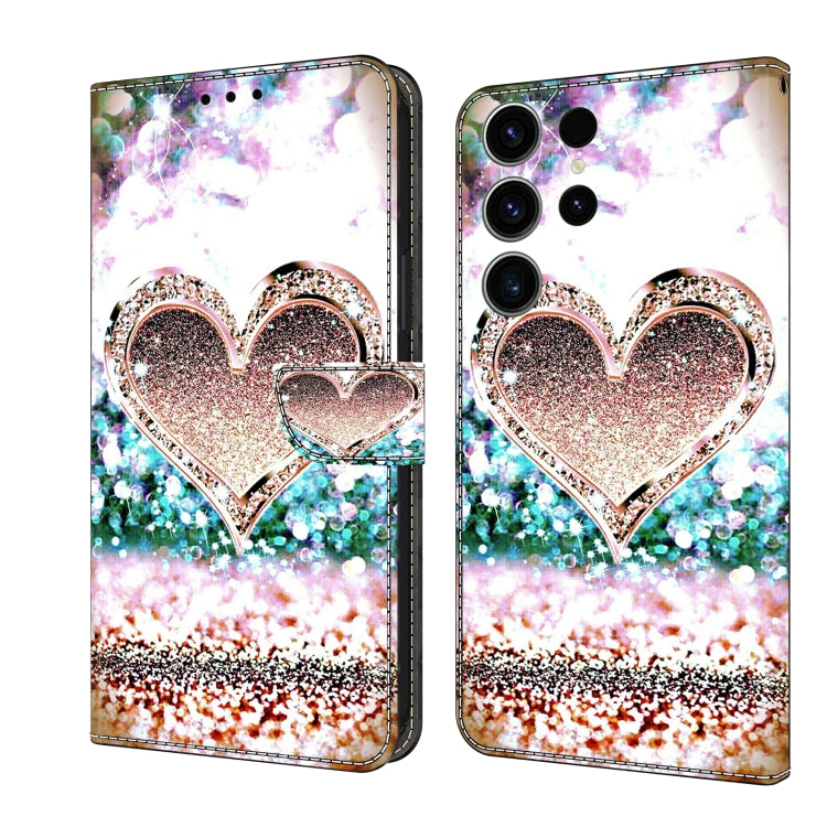 Crystal 3D Shockproof Protective Leather Phone Case, For Samsung Galaxy S23 FE 5G, For Samsung Galaxy A23 5G
