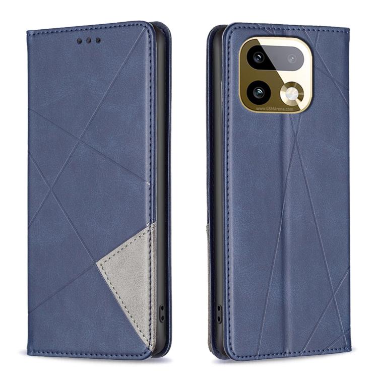Rhombus Texture Leather Phone Case, For Realme 16T 5G, For Realme 16 5G, For Realme 16 Pro+ 5G, For Realme 16 Pro 5G, For Realme 15 Pro 5G, For Realme 15 5G, For Realme C53