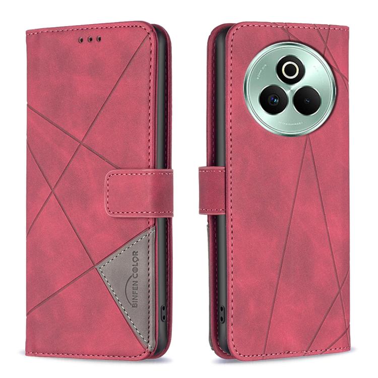 Magnetic Buckle Rhombus Texture Leather Phone Case, For Realme 16T 5G, For Realme 16 5G, For Realme 16 Pro+ 5G, For Realme 16 Pro 5G, For Realme 15 Pro 5G, For Realme 15 5G, For Realme 14 5G Global, For Realme P3 Pro