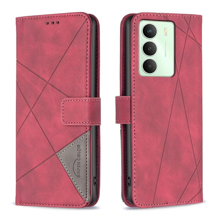 Magnetic Buckle Rhombus Texture Leather Phone Case, For Realme 14 Pro, For Realme 14X 5G, For Realme C75 4G, For Realme Note 60 / C61, For Realme 13 Pro 5G / 13 Pro+ 5G, For Realme GT 6 / GT 6T, For Realme C61 / C63, For Realme 12+ 5G