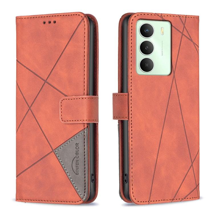 Magnetic Buckle Rhombus Texture Leather Phone Case, For Realme 14 Pro, For Realme 14X 5G, For Realme C75 4G, For Realme Note 60 / C61, For Realme 13 Pro 5G / 13 Pro+ 5G, For Realme GT 6 / GT 6T, For Realme C61 / C63, For Realme 12+ 5G